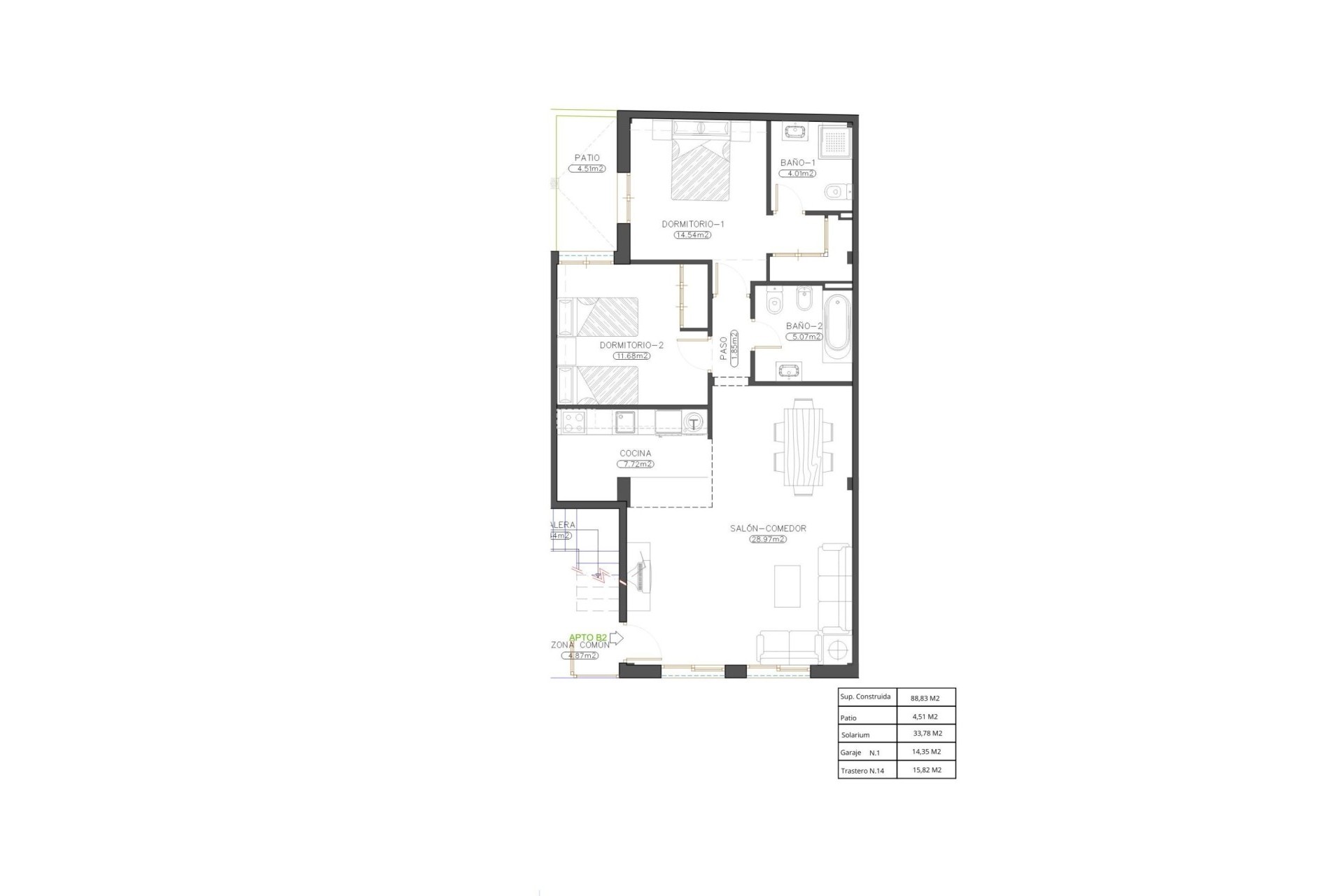 Nieuwbouw Woningen - Apartment - Cuevas del Almanzora - Herrerias