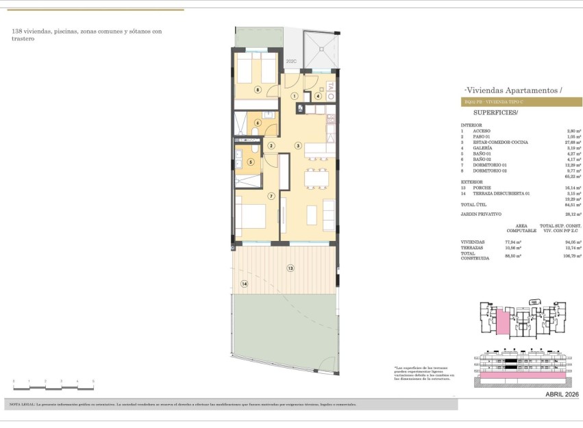 Nieuwbouw Woningen - Apartment - Finestrat - Campana Garden