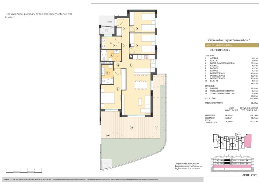 Nieuwbouw Woningen - Apartment - Finestrat - Campana Garden