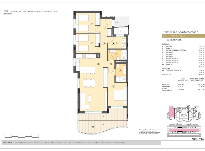 Nieuwbouw Woningen - Apartment - Finestrat - Campana Garden
