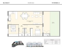 Nieuwbouw Woningen - Apartment - Finestrat - Puig Campana Golf