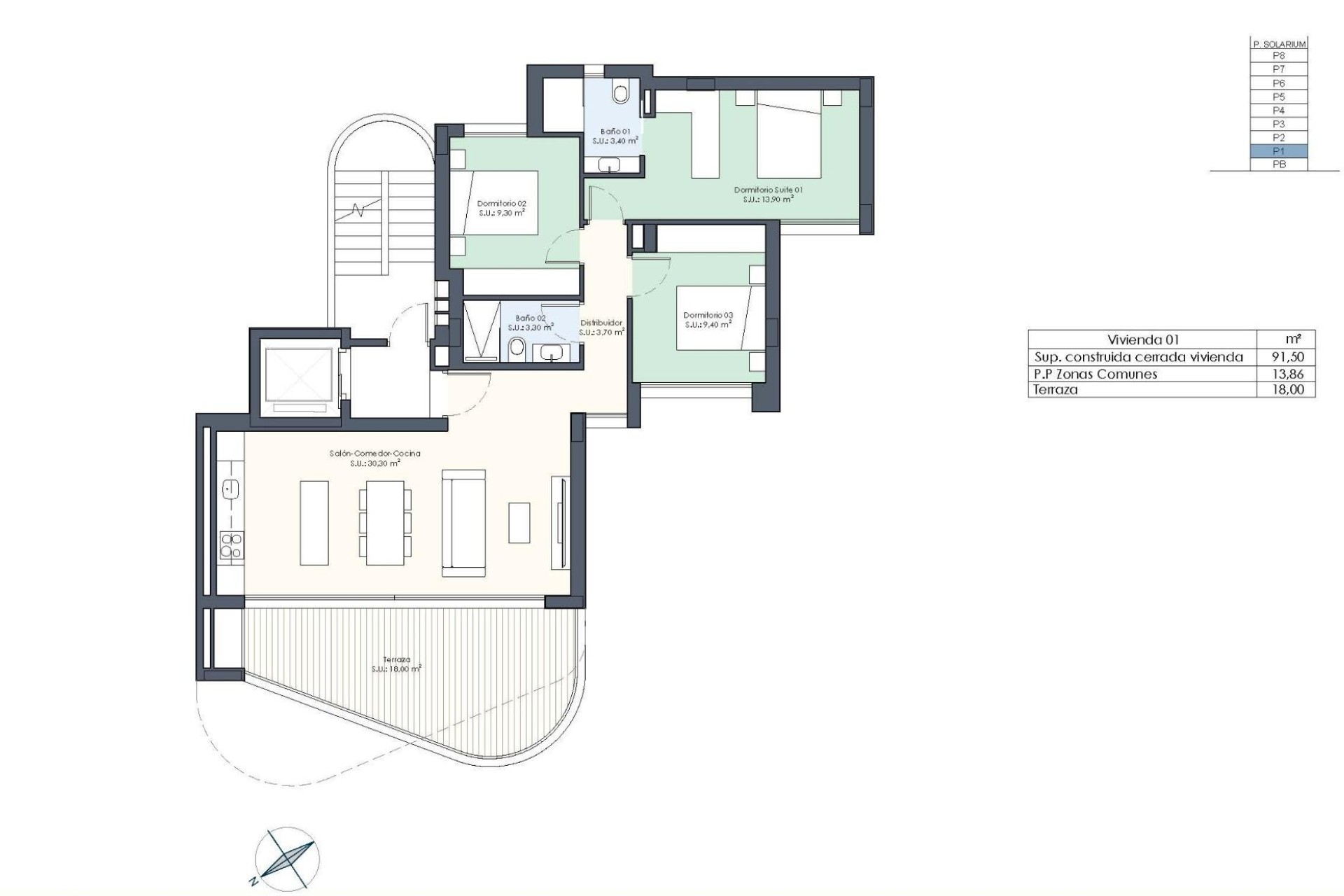 Nieuwbouw Woningen - Apartment - Guardamar del Segura - Avenida del Puerto