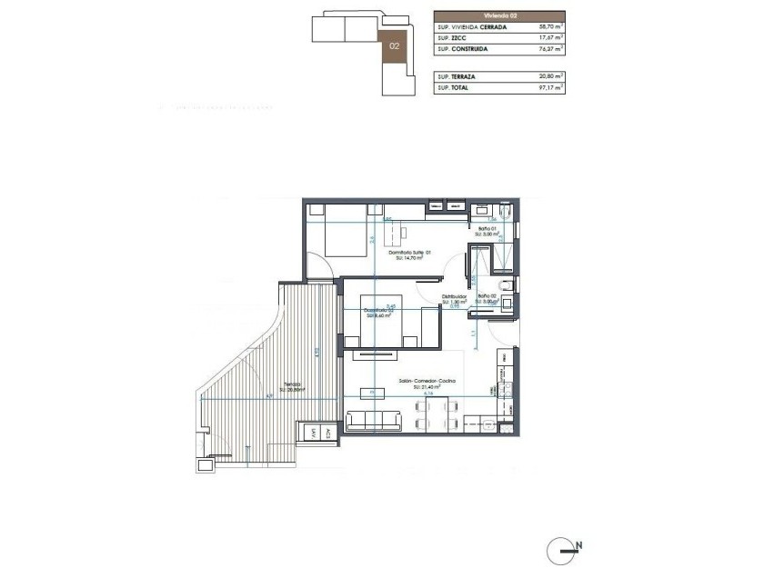 Nieuwbouw Woningen - Apartment - Guardamar del Segura - Camino del Puerto