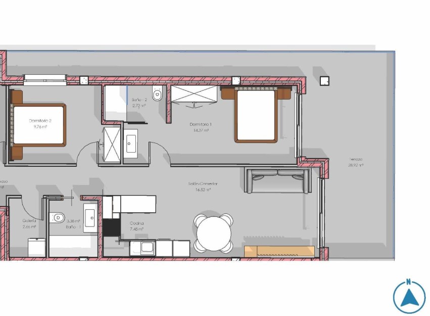 Nieuwbouw Woningen - Apartment - Guardamar del Segura - El Raso