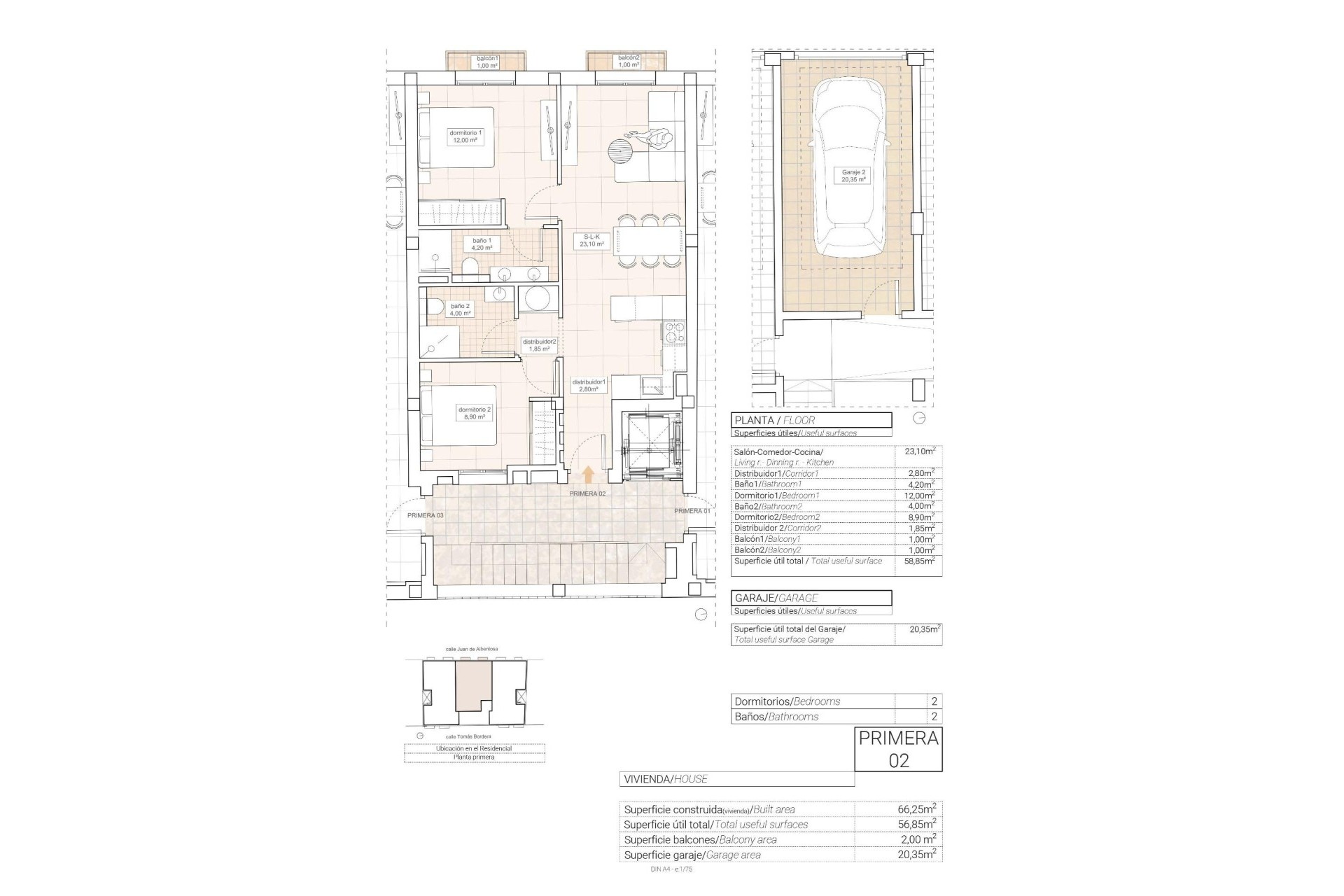 Nieuwbouw Woningen - Apartment - Hondón de las Nieves - Pueblo
