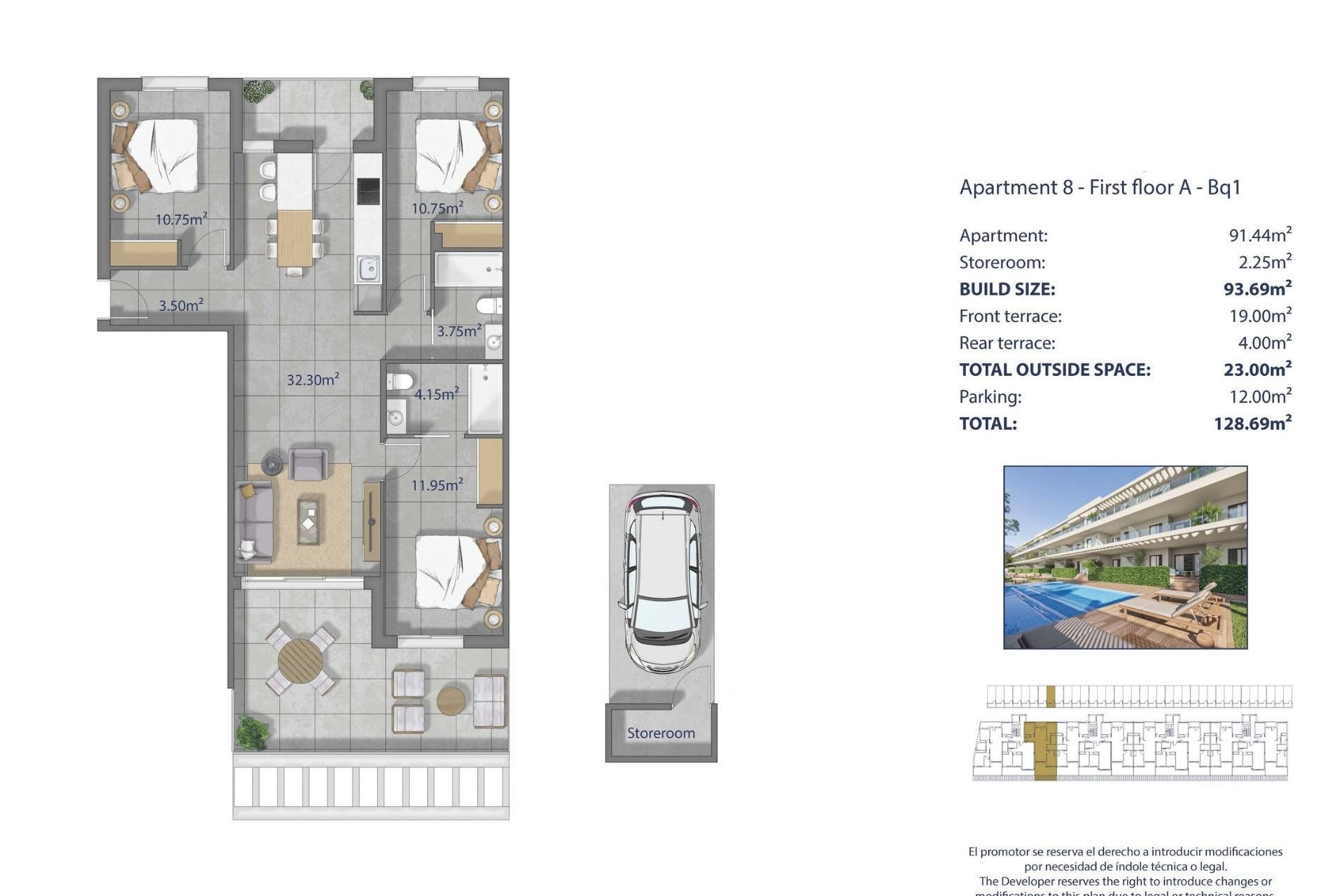 Nieuwbouw Woningen - Apartment - Los Alcázares - Los Narejos