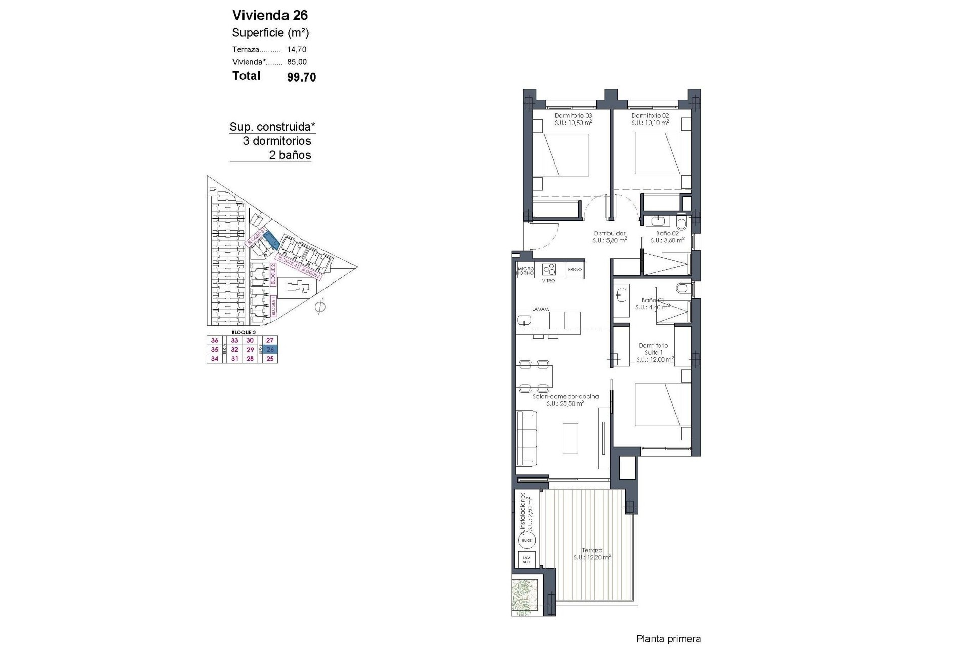 Nieuwbouw Woningen - Apartment - Los Alcázares - Serena Golf