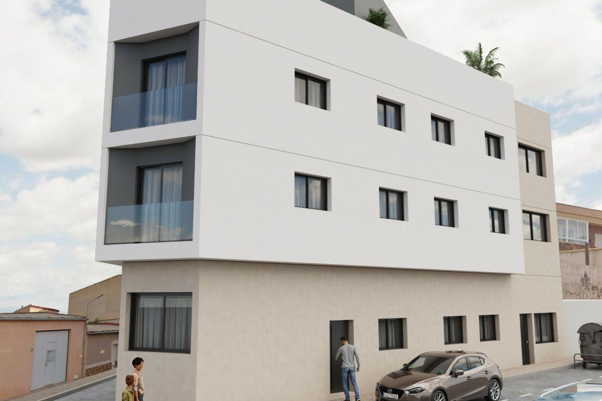 Nieuwbouw Woningen - Apartment - Mazarrón - pueblo