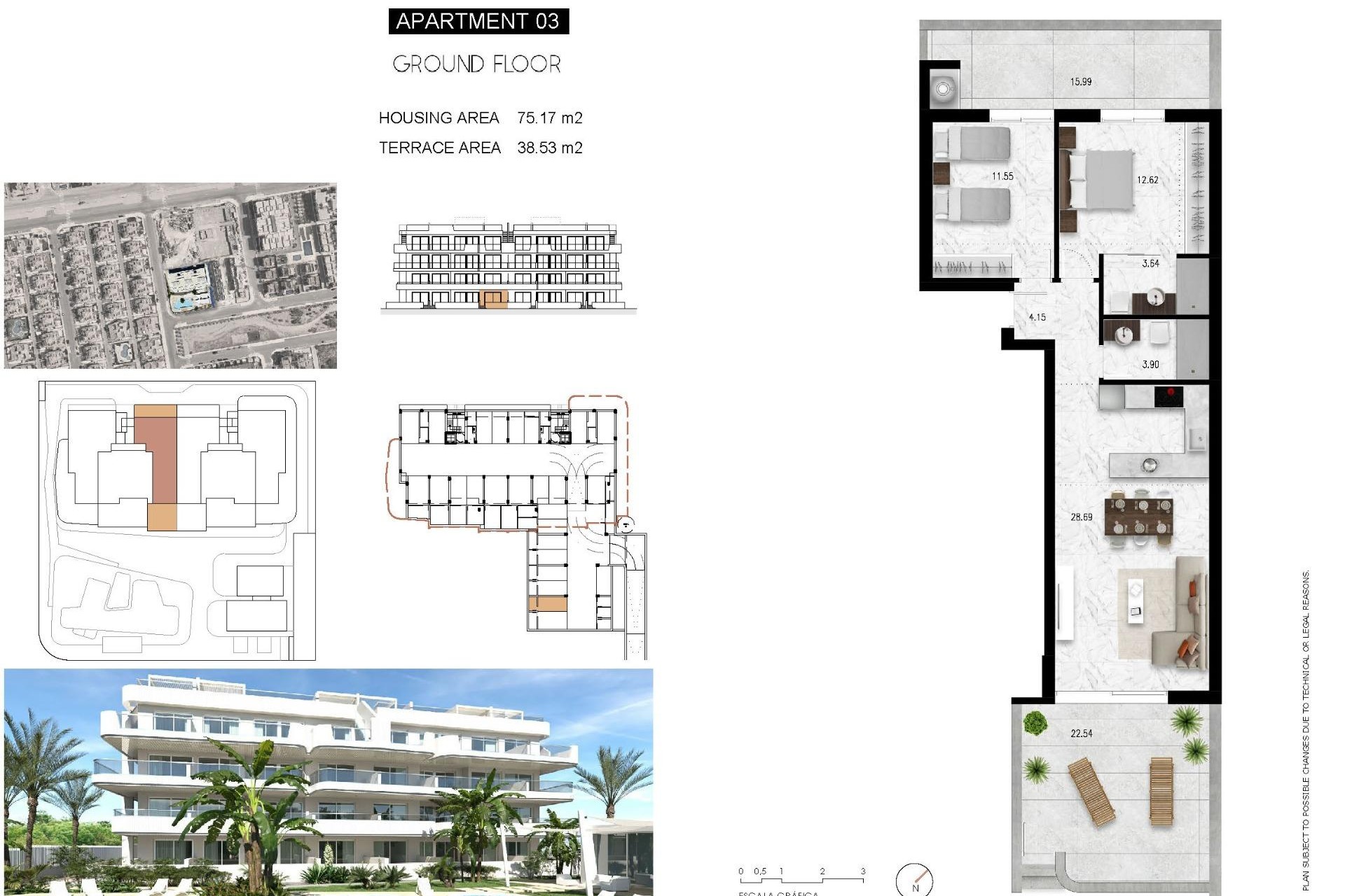 Nieuwbouw Woningen - Apartment - Orihuela Costa - Lomas de Cabo Roig
