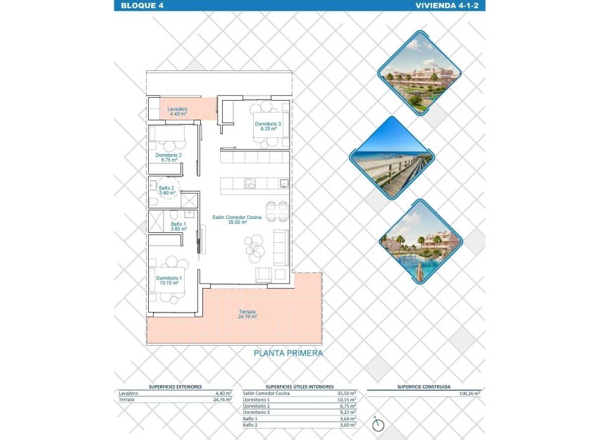 Nieuwbouw Woningen - Apartment - Pilar de la Horadada - Lo Monte