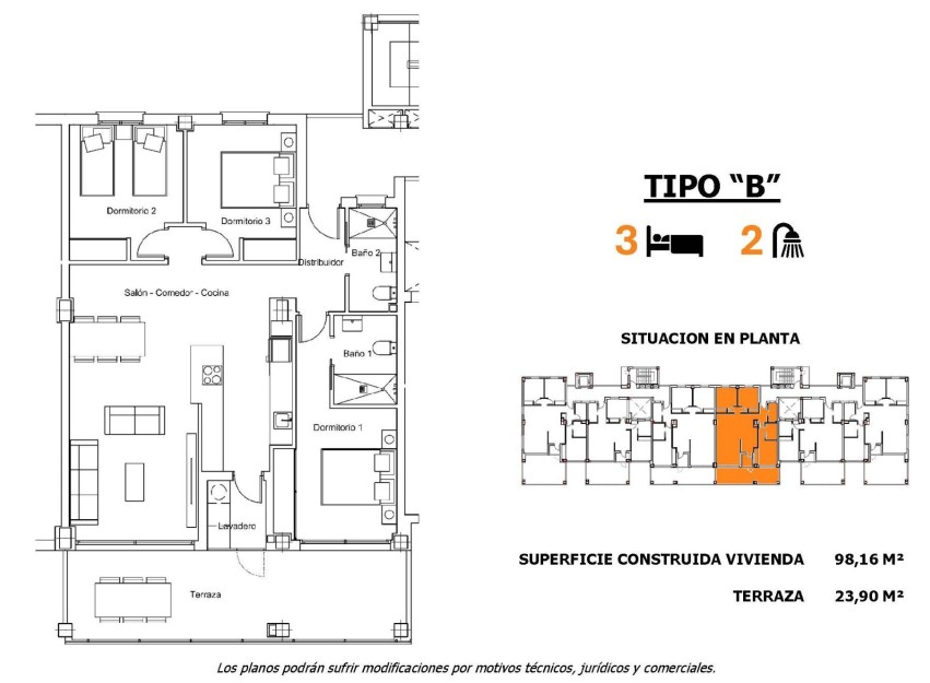 Nieuwbouw Woningen - Apartment - San Miguel de Salinas - Pueblo