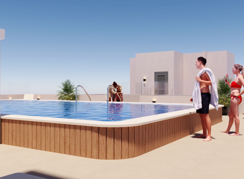 Nieuwbouw Woningen - Apartment - San Miguel de Salinas