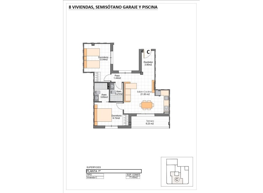 Nieuwbouw Woningen - Apartment - San Pedro del Pinatar - Lo Pagan