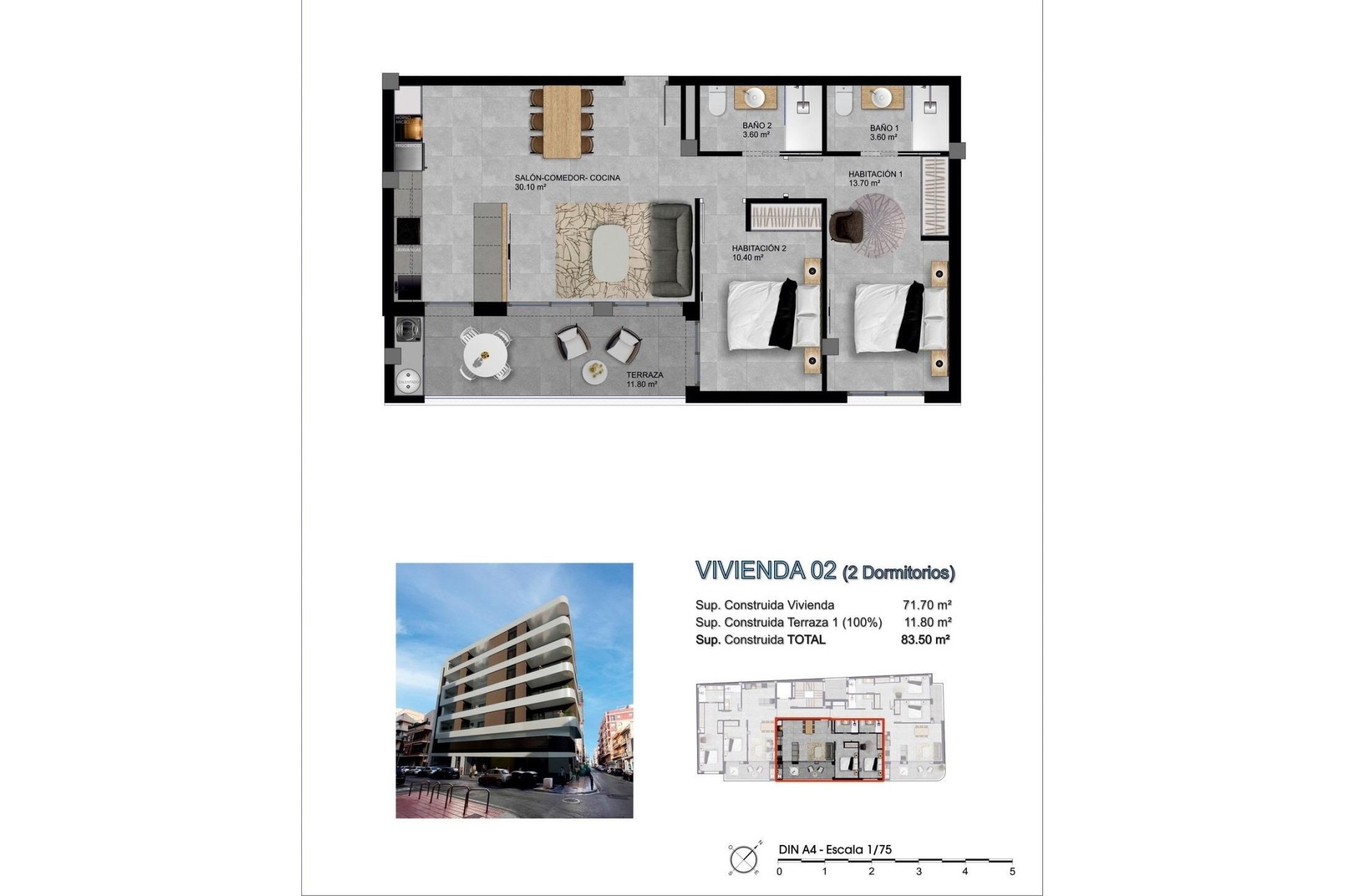Nieuwbouw Woningen - Apartment - Santa Pola - pueblo