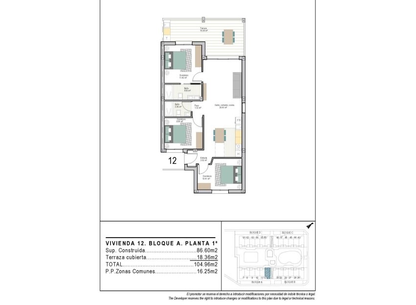 Nieuwbouw Woningen - Apartment - Torre Pacheco - San Cayetano