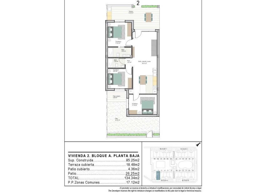 Nieuwbouw Woningen - Apartment - Torre Pacheco - San Cayetano