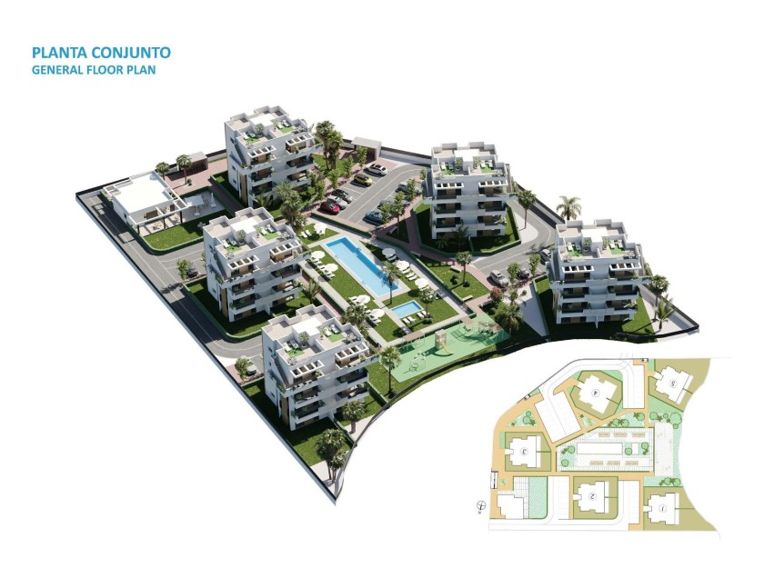 Nieuwbouw Woningen - Apartment - Torre Pacheco - Santa Rosalia Lake and Life Resort