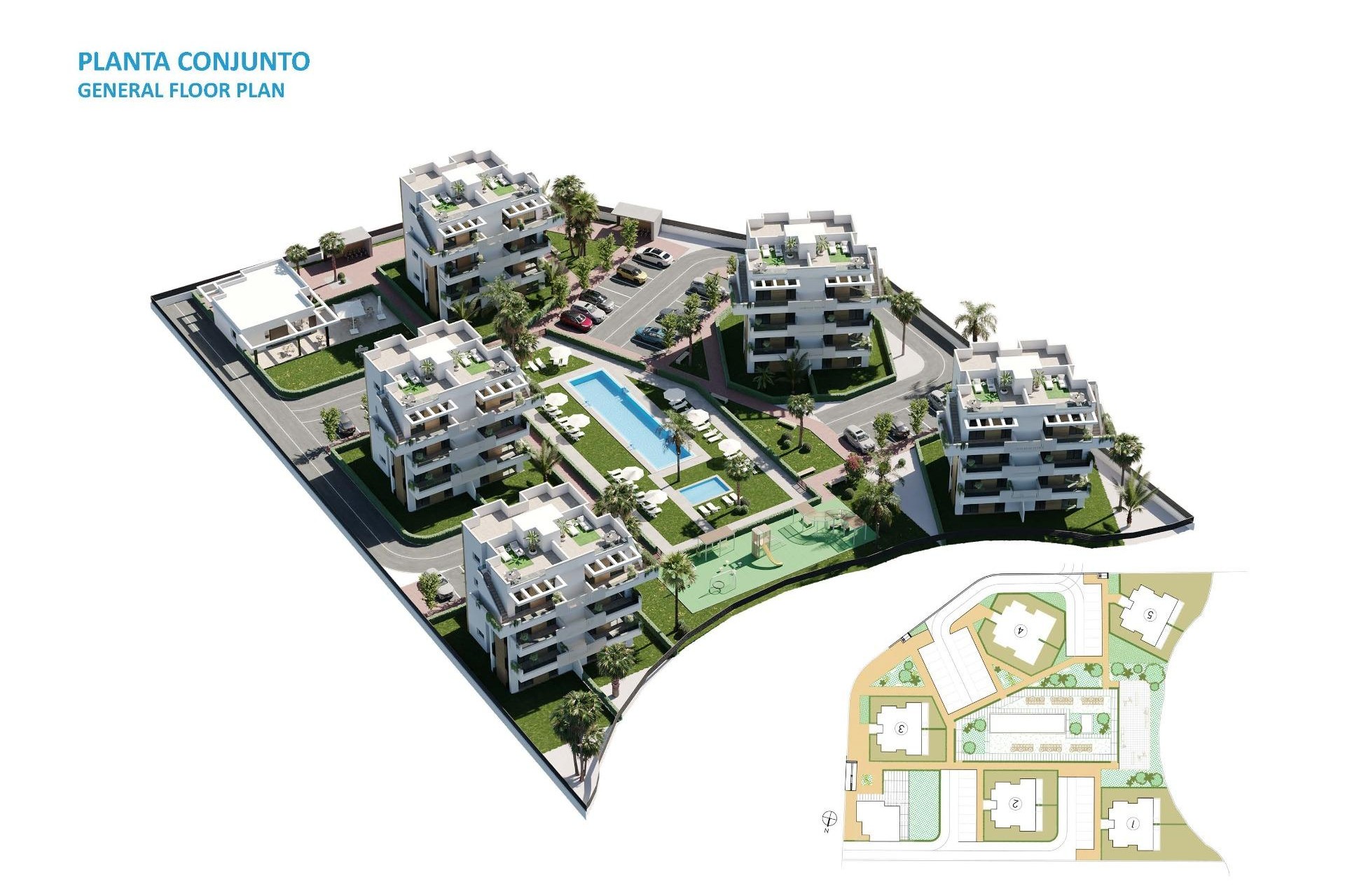 Nieuwbouw Woningen - Apartment - Torre Pacheco - Santa Rosalia Lake and Life Resort