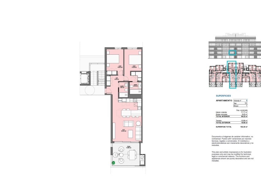 Nieuwbouw Woningen - Apartment - Torre Pacheco - Santa Rosalia Lake and Life Resort