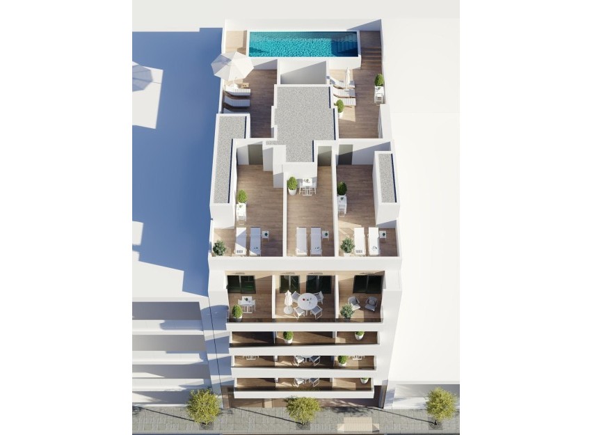 Nieuwbouw Woningen - Apartment - Torrevieja - Centro
