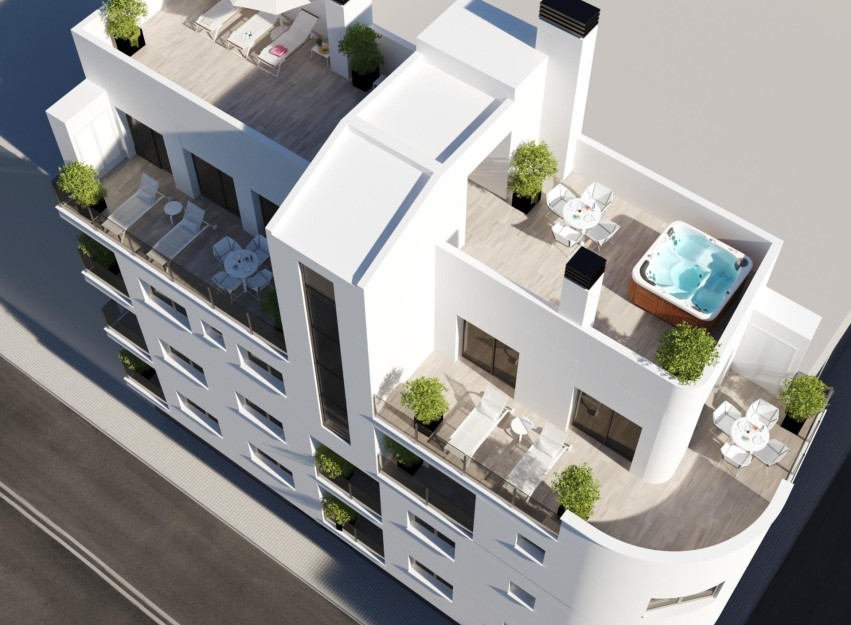 Nieuwbouw Woningen - Apartment - Torrevieja - Centro