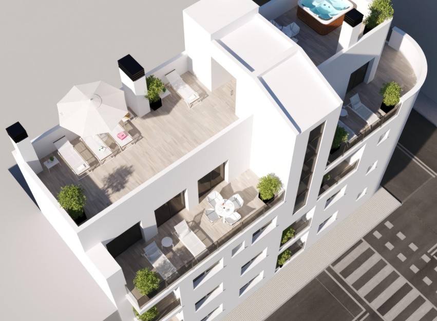 Nieuwbouw Woningen - Apartment - Torrevieja - Centro
