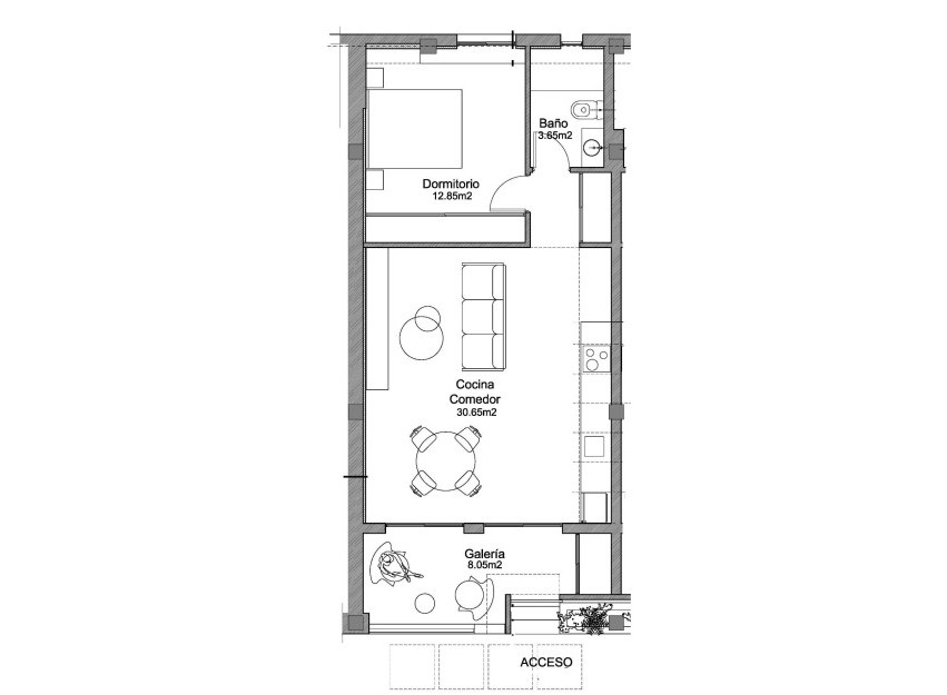 Nieuwbouw Woningen - Apartment - Torrevieja - Playa Los Naufragos