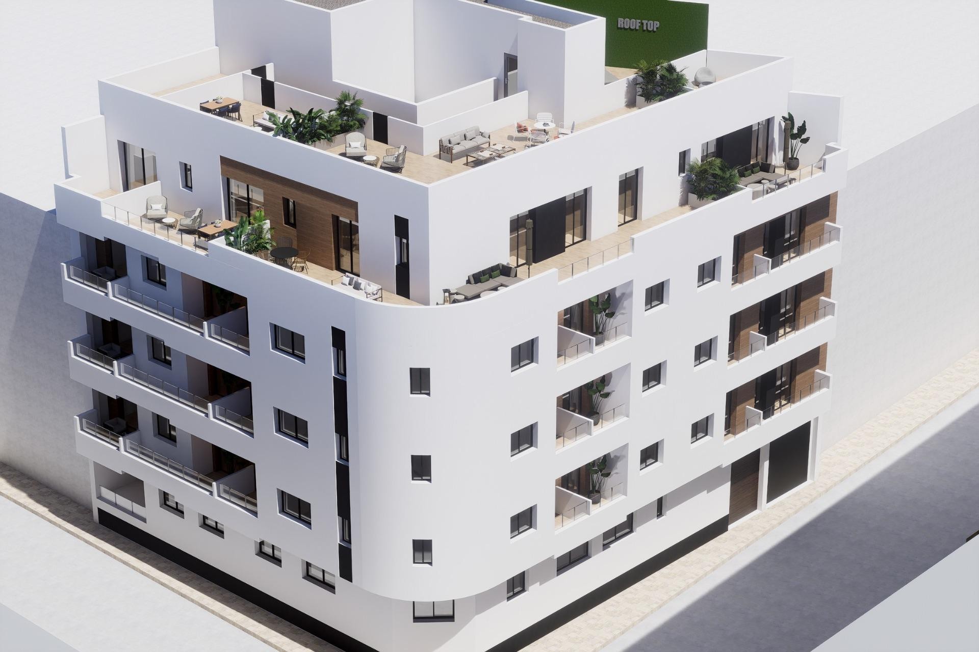Nieuwbouw Woningen - Apartment - Torrevieja - pueblo