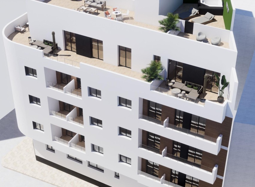 Nieuwbouw Woningen - Apartment - Torrevieja - pueblo
