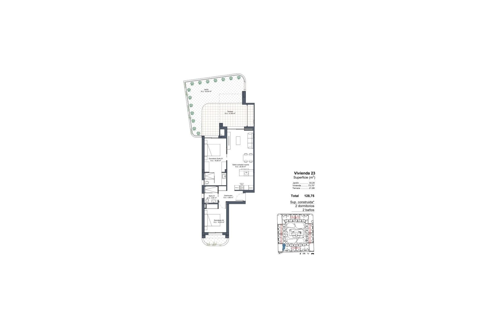 Nieuwbouw Woningen - Bungalow - Ciudad Quesada - Lo Marabú