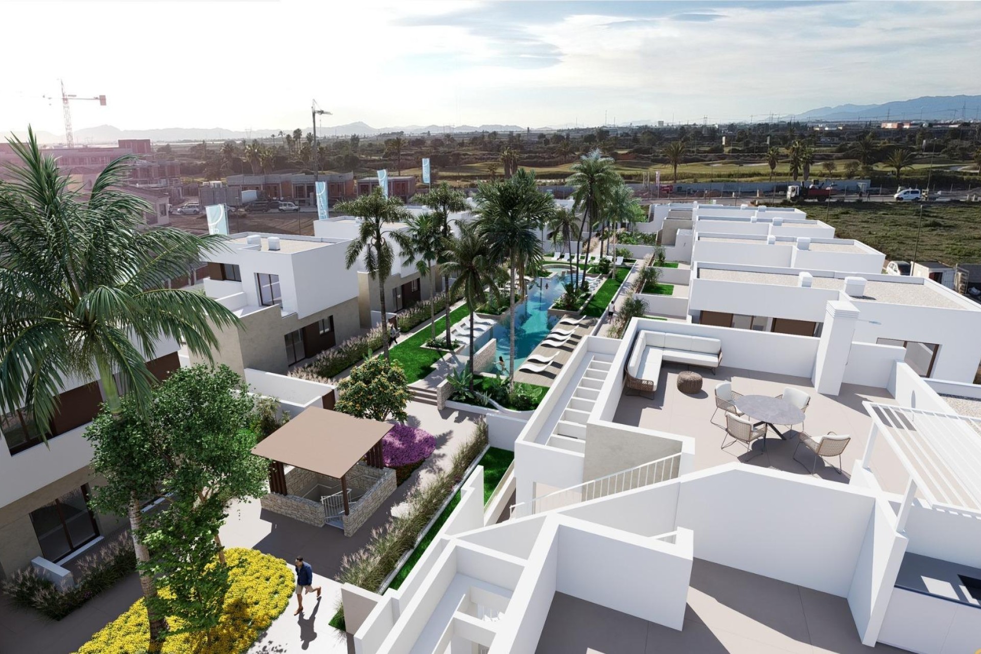 Nieuwbouw Woningen - Bungalow - Los Alcázares - Serena Golf