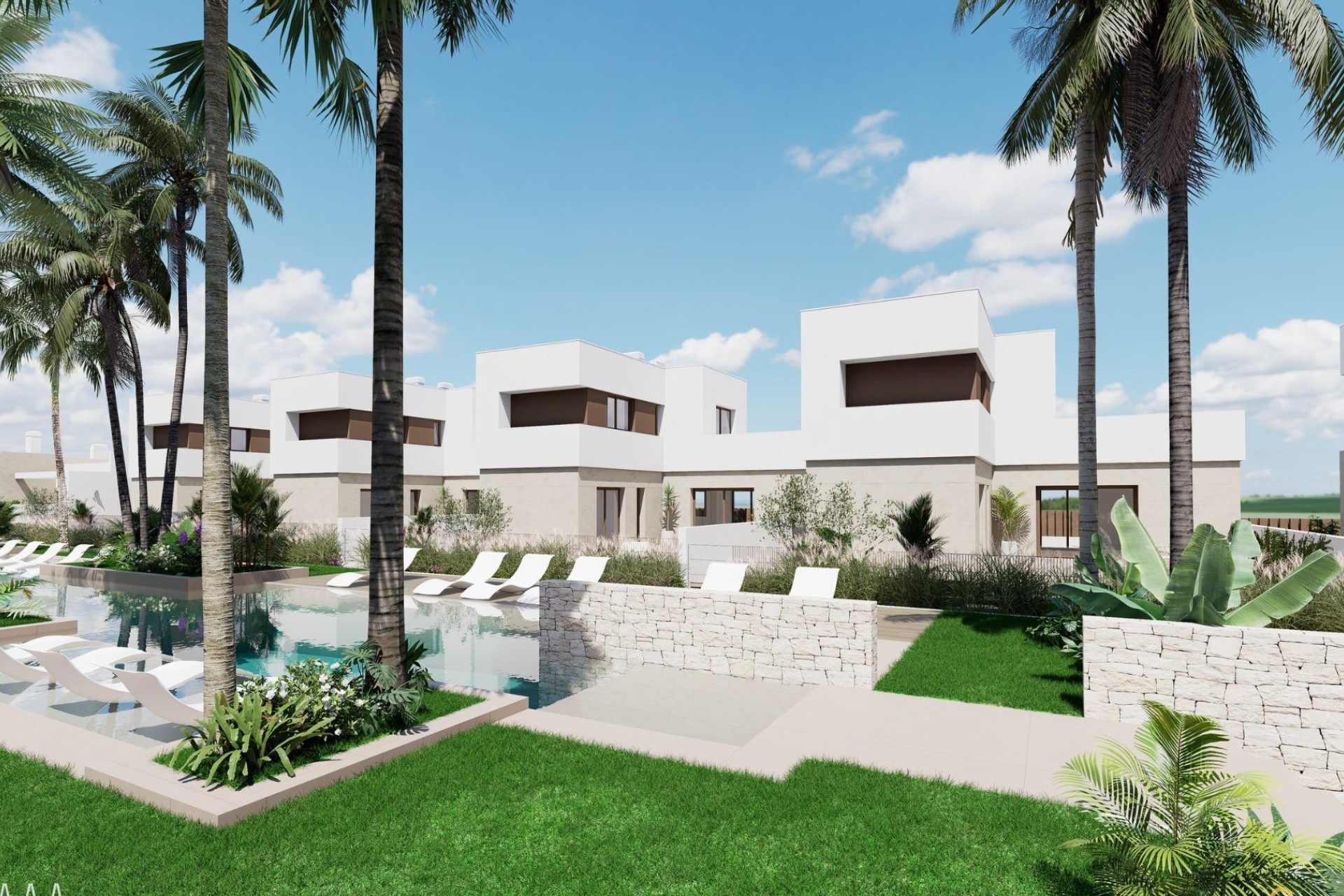 Nieuwbouw Woningen - Bungalow - Los Alcázares - Serena Golf