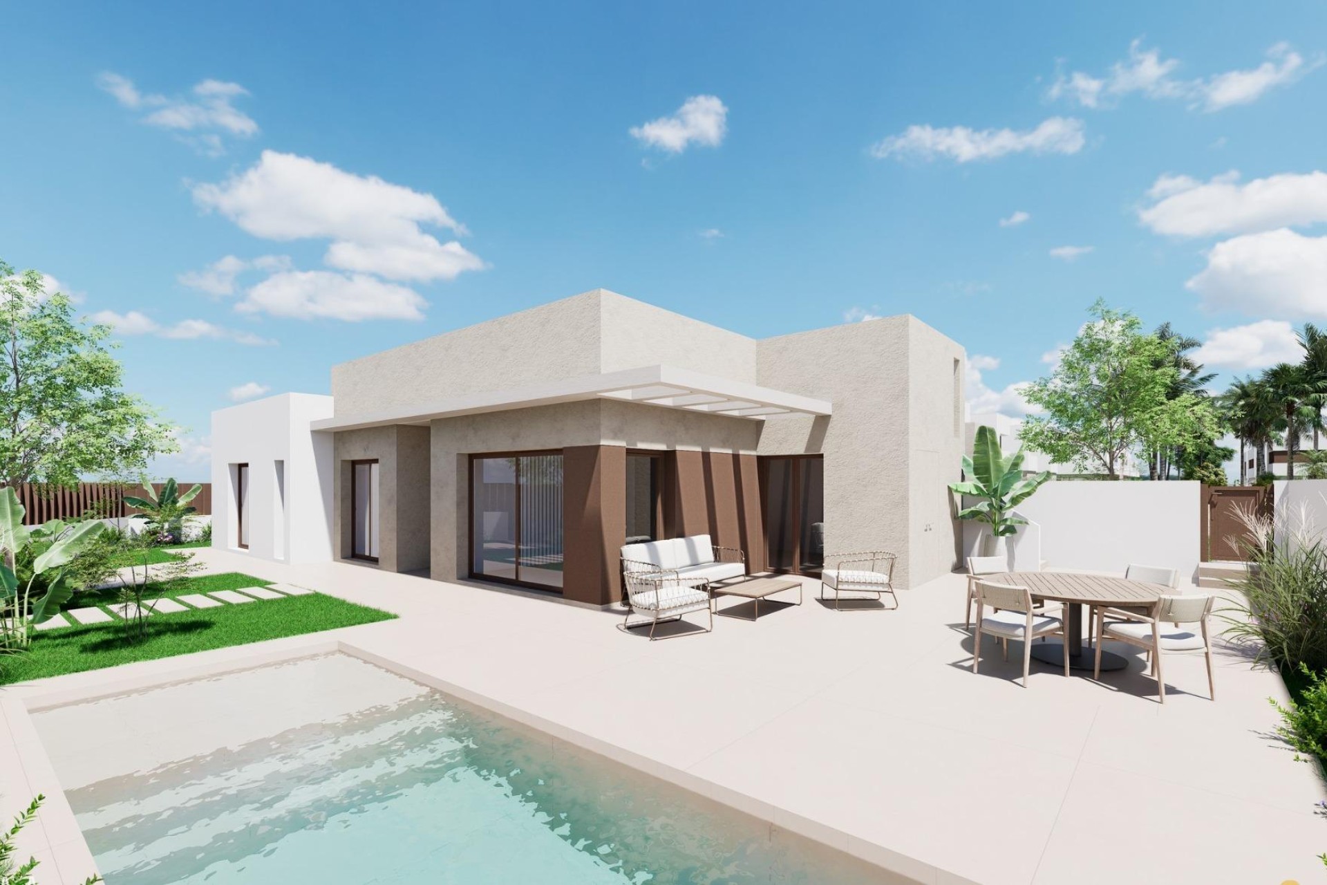 Nieuwbouw Woningen - Bungalow - Los Alcázares - Serena Golf