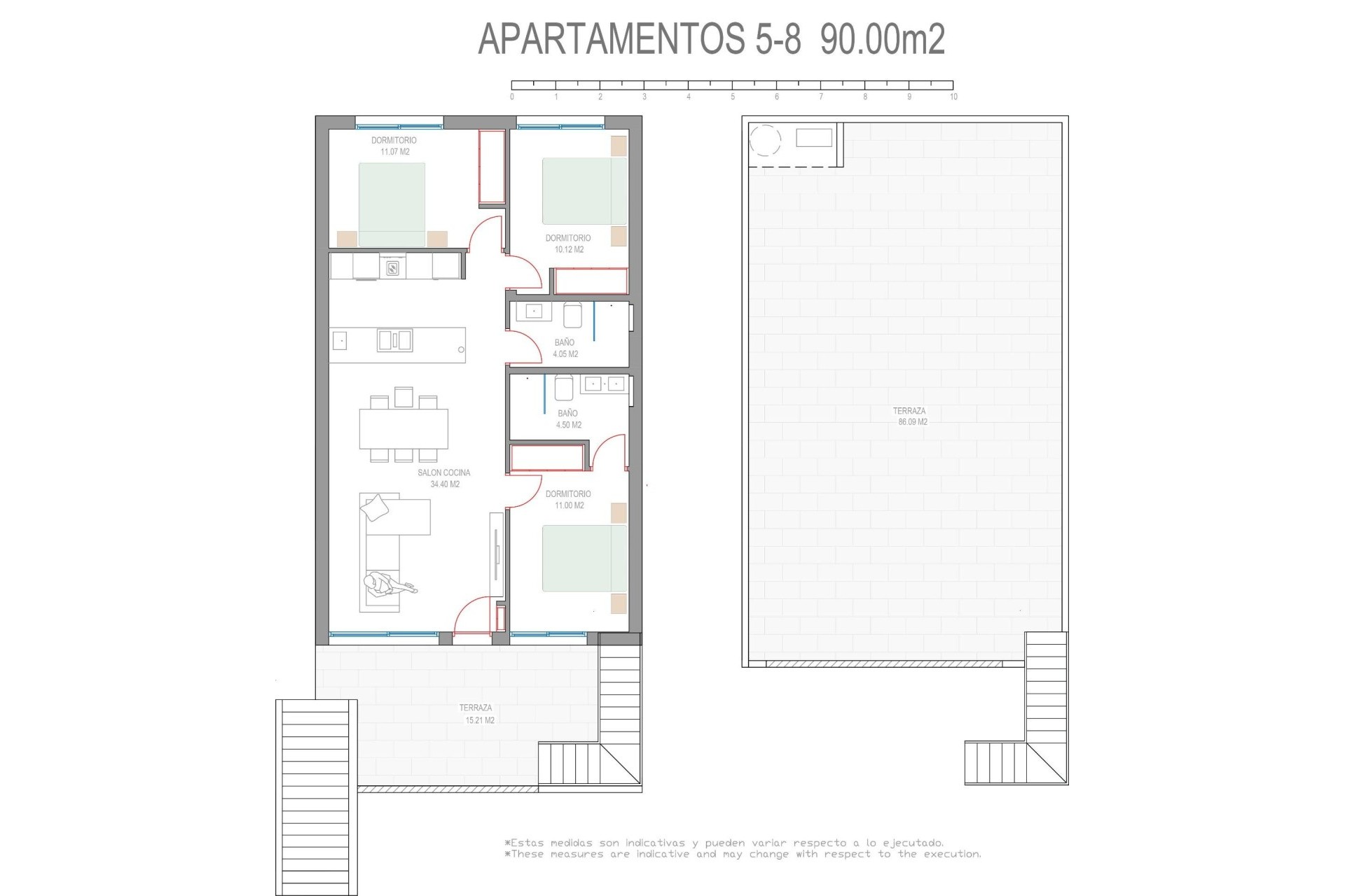 Nieuwbouw Woningen - Bungalow - Pilar de la Horadada - Parque del Mediterraneo