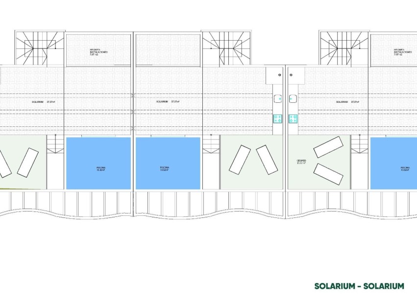 Nieuwbouw Woningen - Bungalow - Pilar de la Horadada - parques de Andromeda
