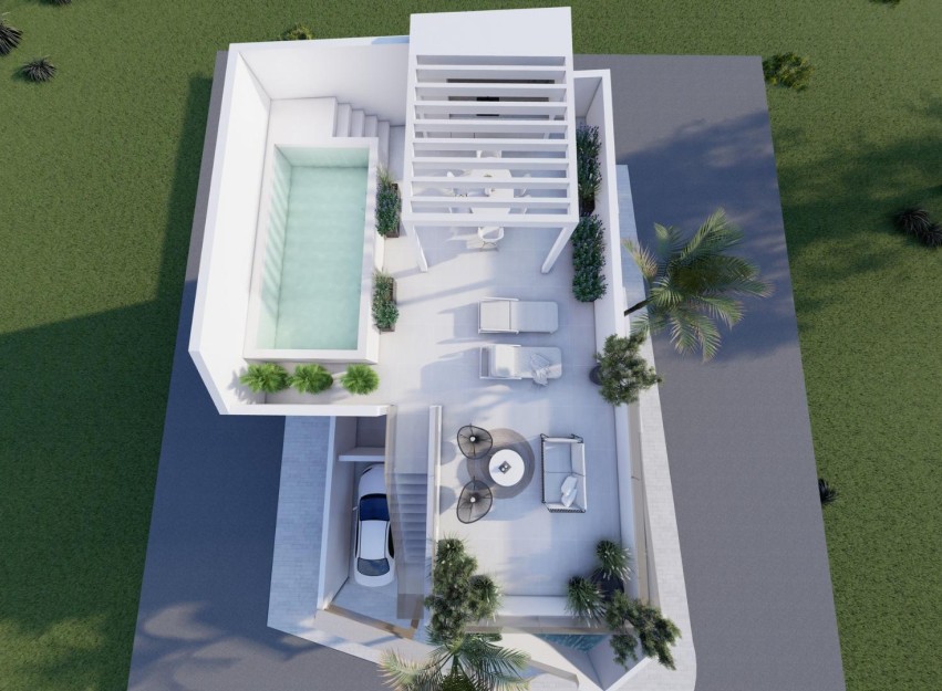 Nieuwbouw Woningen - Bungalow - Pilar de la Horadada - pueblo