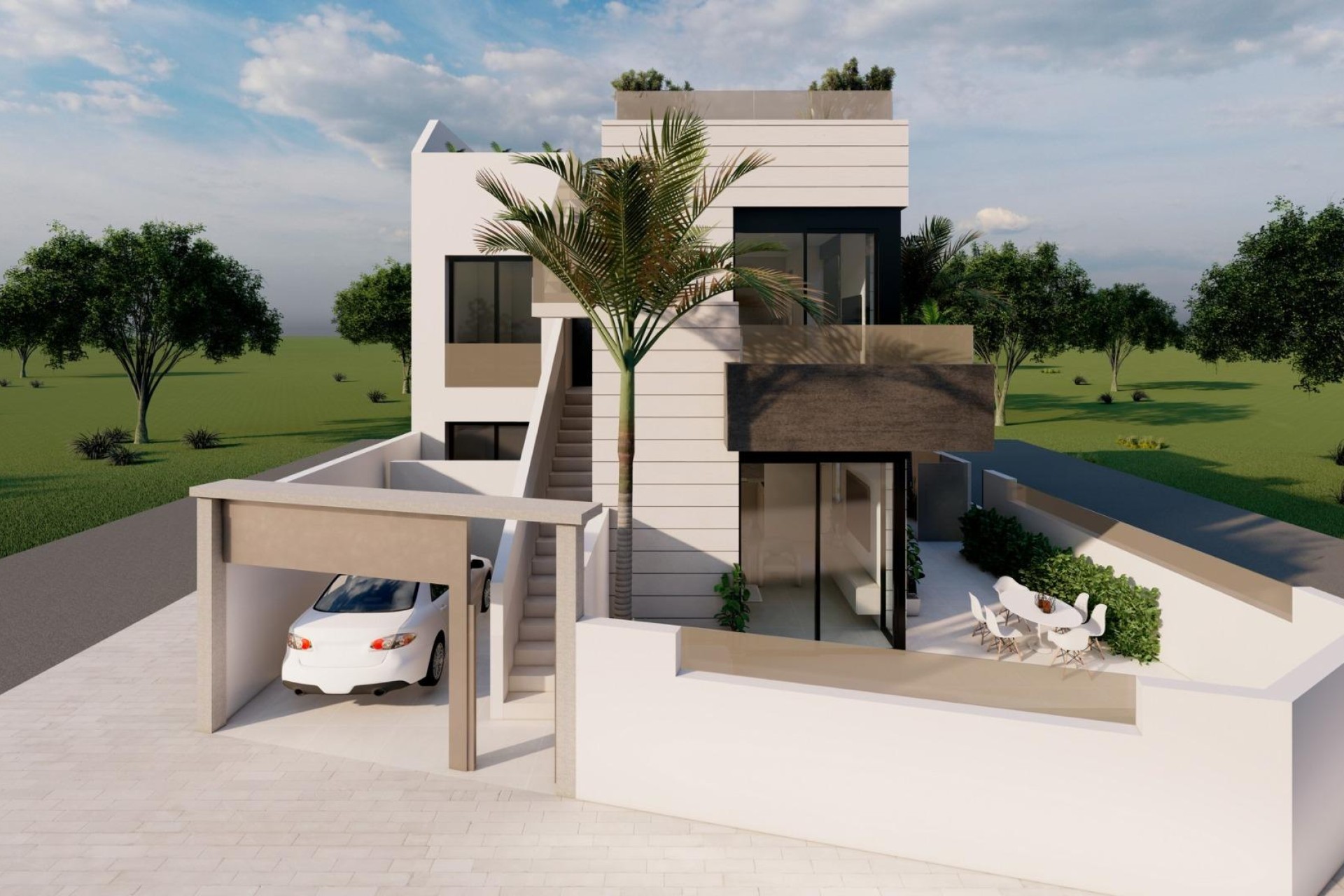 Nieuwbouw Woningen - Bungalow - Pilar de la Horadada - pueblo