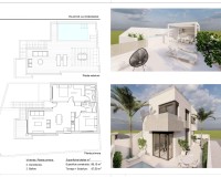 Nieuwbouw Woningen - Bungalow - Pilar de la Horadada - pueblo