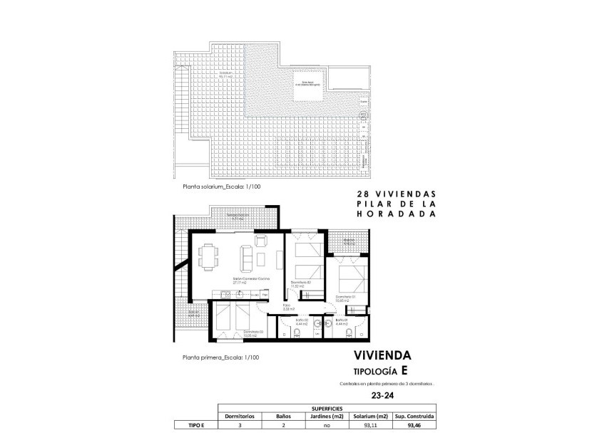 Nieuwbouw Woningen - Bungalow - Pilar de la Horadada - pueblo