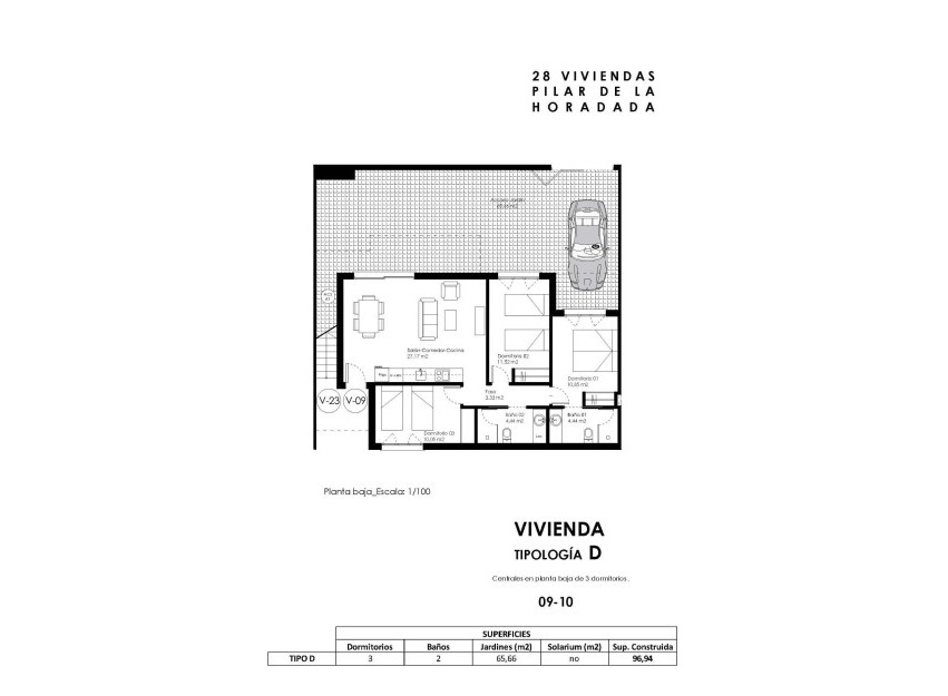 Nieuwbouw Woningen - Bungalow - Pilar de la Horadada - pueblo