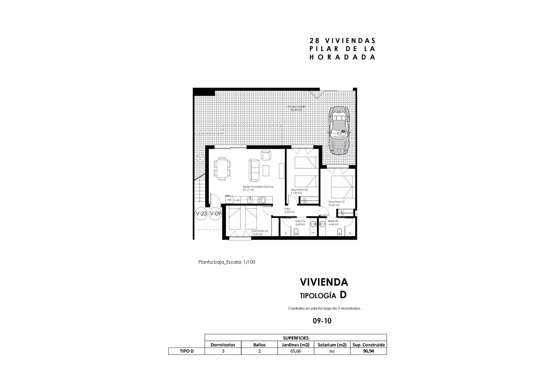 Nieuwbouw Woningen - Bungalow - Pilar de la Horadada - pueblo
