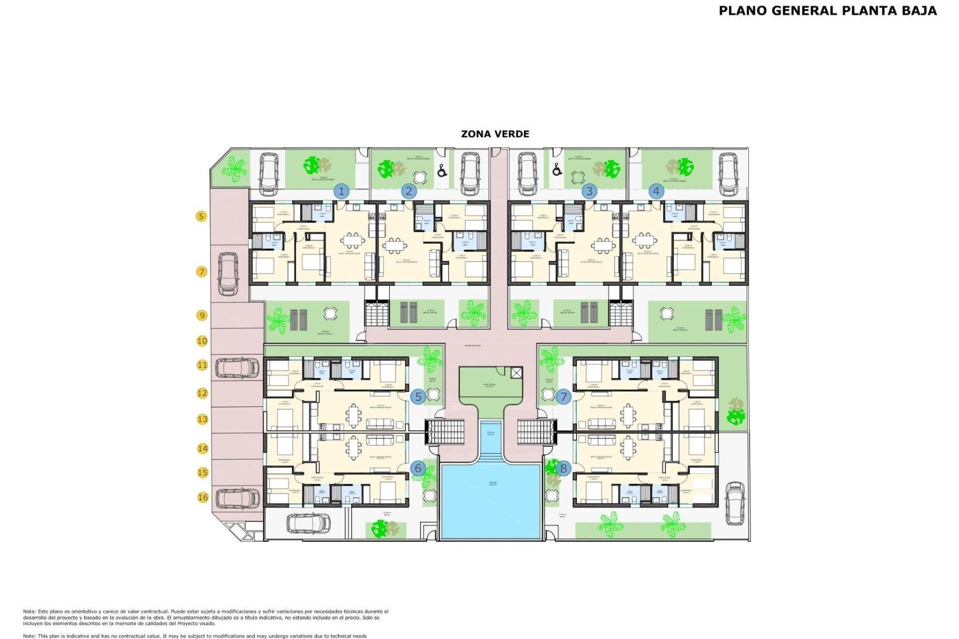 Nieuwbouw Woningen - Bungalow - Pilar de la Horadada - pueblo
