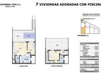 Nieuwbouw Woningen - Bungalow - Pilar de la Horadada - pueblo