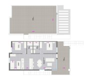 Nieuwbouw Woningen - Bungalow - Pilar de la Horadada - pueblo