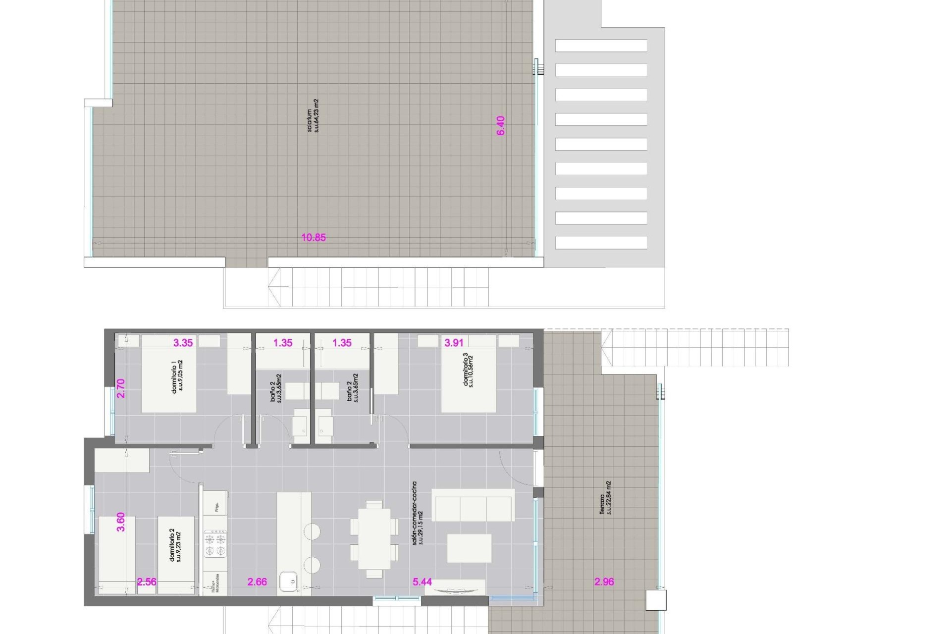 Nieuwbouw Woningen - Bungalow - Pilar de la Horadada - pueblo