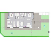Nieuwbouw Woningen - Bungalow - Pilar de la Horadada - pueblo