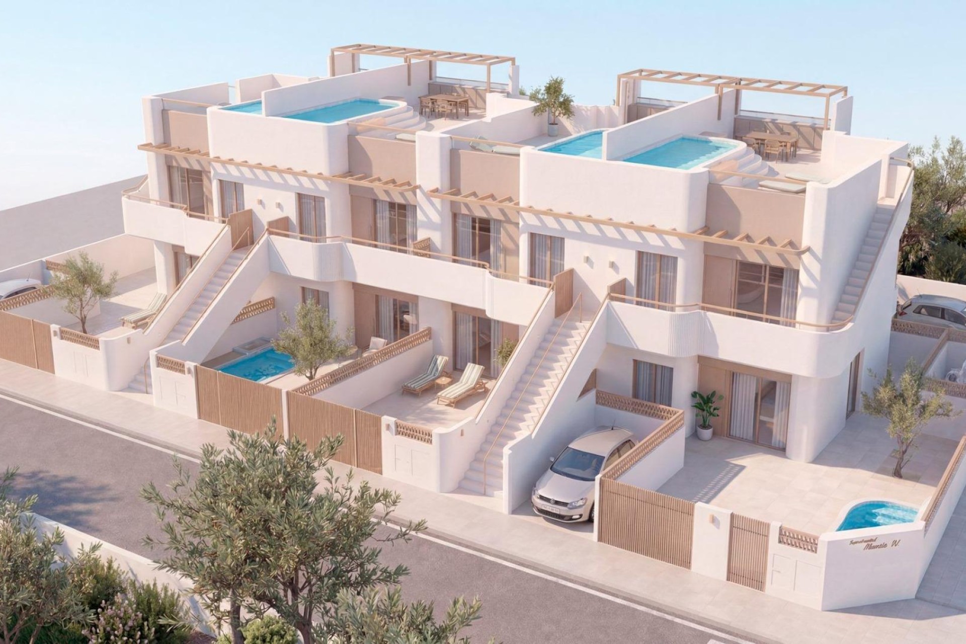 Nieuwbouw Woningen - Bungalow - Pilar de la Horadada - pueblo