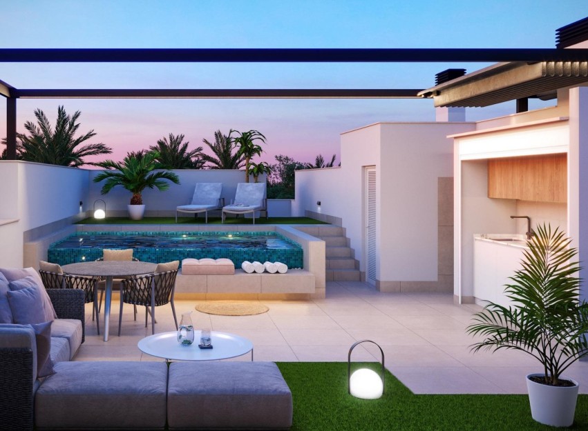 Nieuwbouw Woningen - Bungalow - Pilar de la Horadada - pueblo