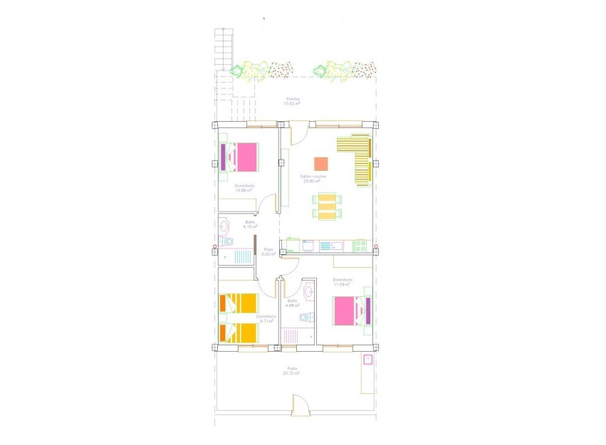Nieuwbouw Woningen - Bungalow - San Javier - pueblo