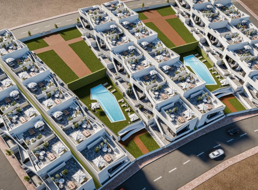 Nieuwbouw Woningen - Bungalow - San Miguel de Salinas - Pueblo